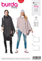 Cape, Rectangular, with roll neck