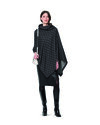 Cape, Rectangular, with roll neck