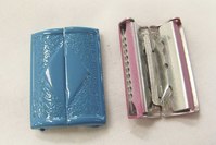 Metal buckle blå 4cm