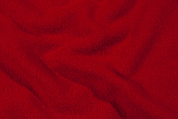 Wool-bouclé in red, pure wool