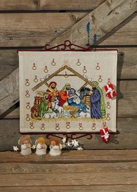 Christmas calendar Jesus child