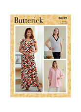 Top, Tunic and Caftan. Butterick 6769. 