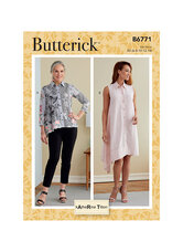 Shirt and Dress. Butterick 6771. 