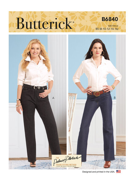 Straight-Leg or Boot Cut Jeans