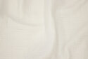 Double-woven cotton gauze in light off-white