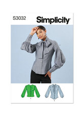 Blouses. Simplicity 3032. 