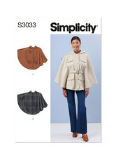 Capes. Simplicity 3033. 