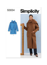 Coats. Simplicity 3034. 