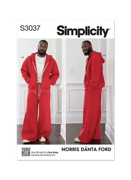 Mens sweatshirt and sweatpants by Norris Dánta Ford