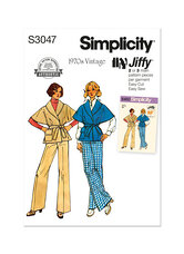 Pants and jacket. Simplicity 3047. 