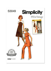 Dress, tunic and pants. Simplicity 3049. 