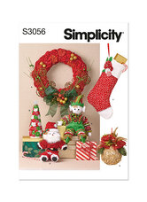 Holiday crafts. Simplicity 3056. 