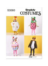 Toddlers costumes. Simplicity 3060. 