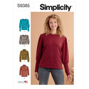Knit tops with length and sleeve variations