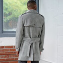 Mens trench coat in two lengths