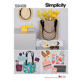 Bags and small accessories. Simplicity 9408. 