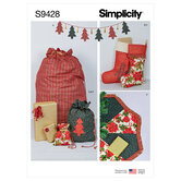 Holiday Decorating Accessories. Simplicity 9428. 