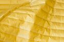 Smooth quilt in light brass-yellow with lining-back