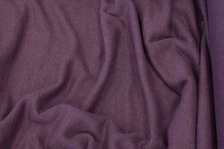 Soft winter-knit in plum-colored