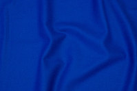 100% medium-thickness wool flannel in cobolt-blue
