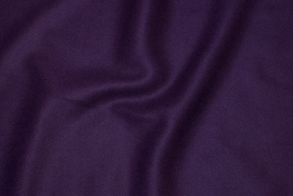 Frakkestof deep dark purple