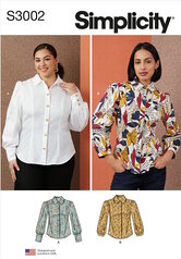 Blouses. Simplicity 3002. 