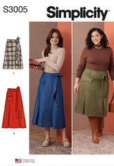 Skirts. Simplicity 3005. 