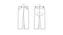 Unisex Adaptive Jeans by Sewn Adaptive