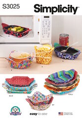 Microwavable cozies by Carla Reiss design. Simplicity 3025. 