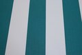 Texgard-coated awning fabric, green and white