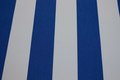 Texgard-coated awning fabric, royal blue and white