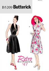 Dress. Butterick 5209. 