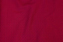 Cherry-red cotton with small leaf-pattern