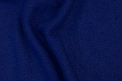 Cobolt-blue light bouclé in wool and viscose