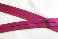 Jersey ribbon pink 2 cm
