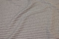 Light grey heavyjersey with white stripes along fabric length
