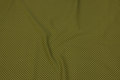 Olive-green firm cotton with small white dot 