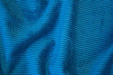 Petrol-blue, soft polyester corduroy