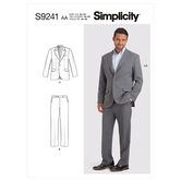 Mens Suit. Simplicity 9241. 