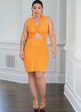 Knit dress in two lengths by Mimi G style