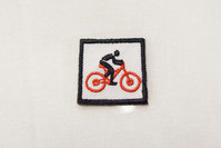 Bicycle patch 2.5 x 2.5 cm