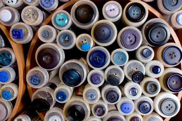 Blue buttons 3
