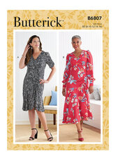 Dress. Butterick 6807. 