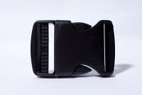 Click buckle black 4 cm and 5 cm wide