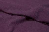 Dusty prune-purple rib-fabric