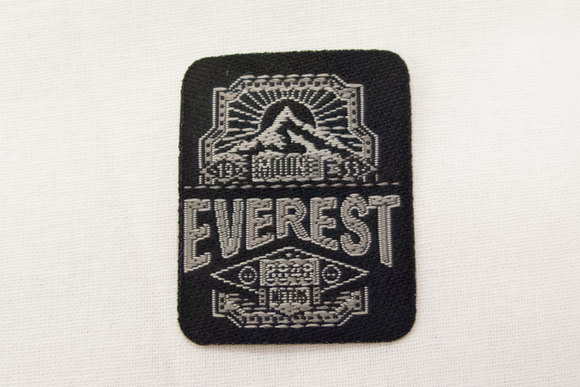 Everest iron on patch, 3 x 4 cm