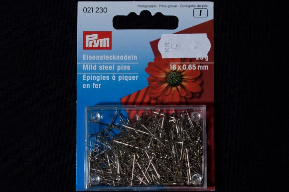 Mild pins for hobby use, 16 mm length