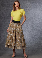 Top and skirt, Sandra Betzina. Vogue 1705. 