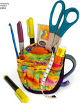 Craft, scissor and pencil organizer, sytilbehør