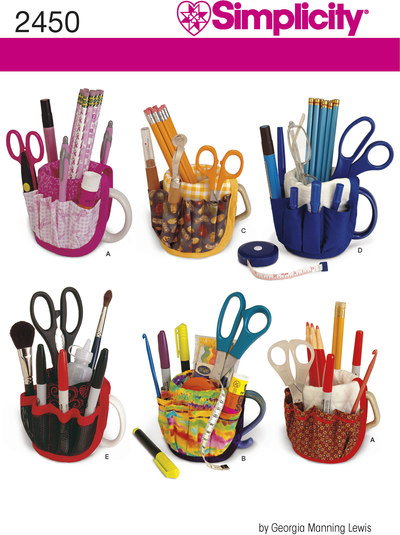 Craft, scissor and pencil organizer, sytilbehør